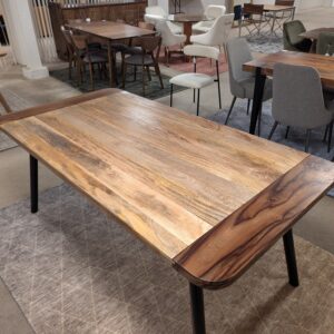 black mango dining table