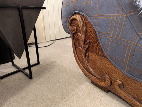antique chase lounge