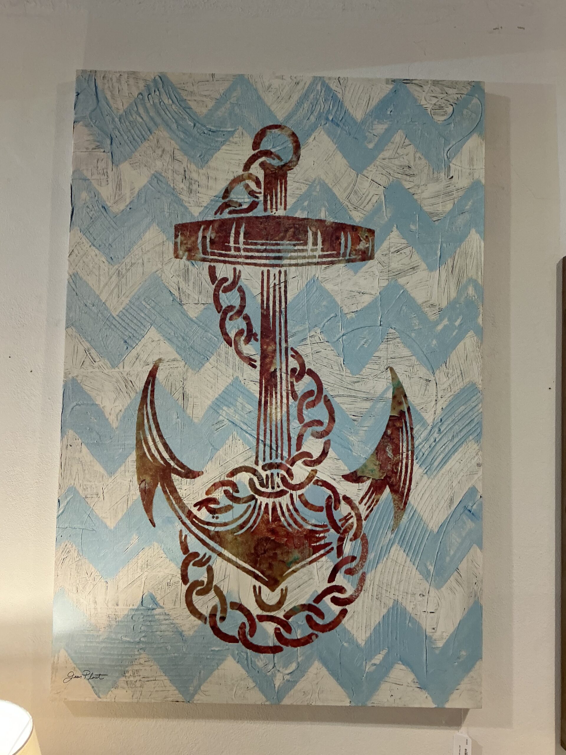 anchor walk art