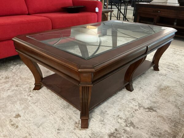 glass table