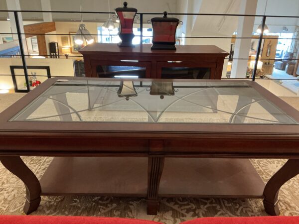 glass table