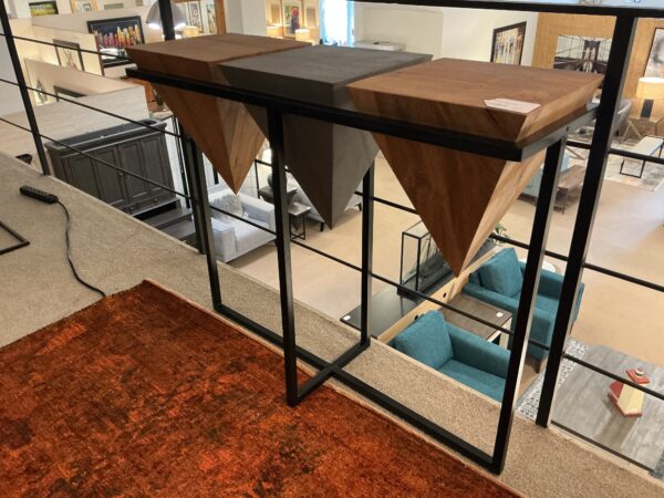 pyramid console table