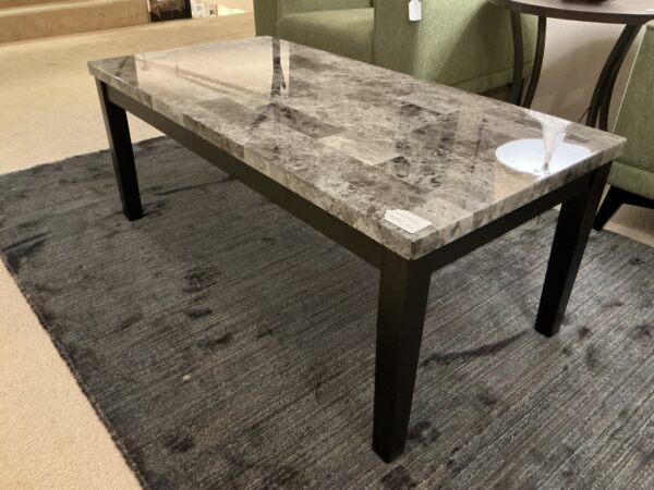 gry marble coffee table