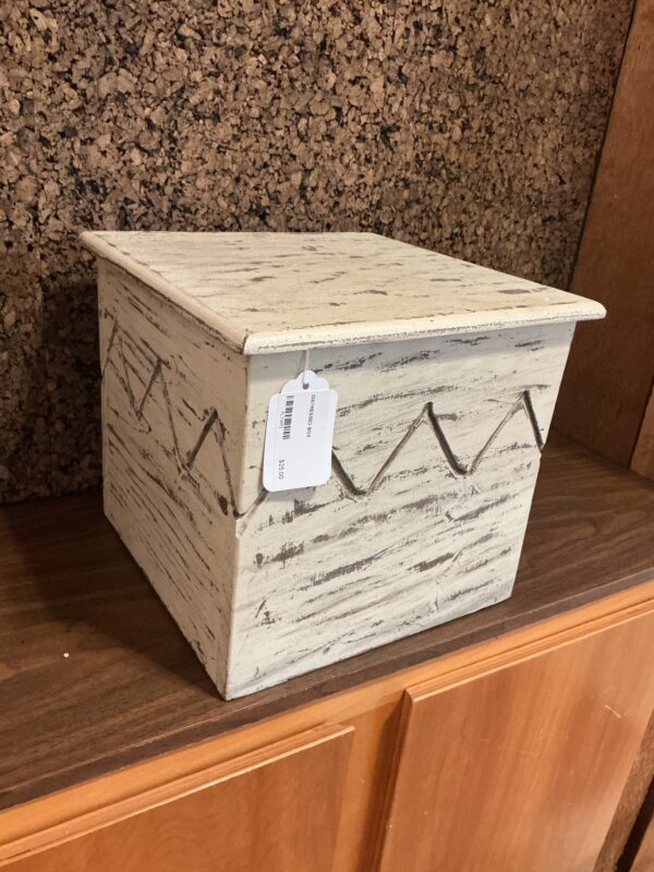 distressed box