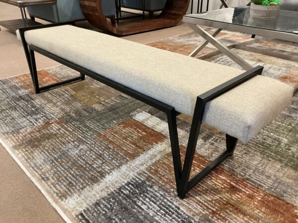 cream bench
