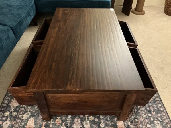 vienna coffee table 4 drawer