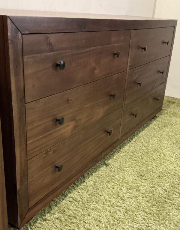 dark acacia lowboy