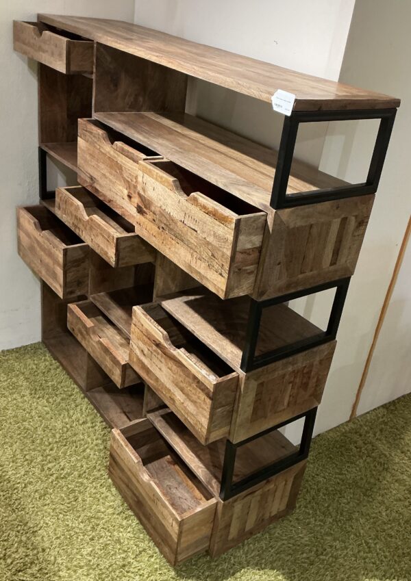 cubist 8 drawer display