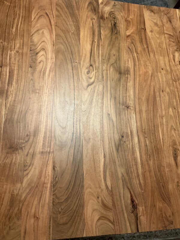 dark dining table