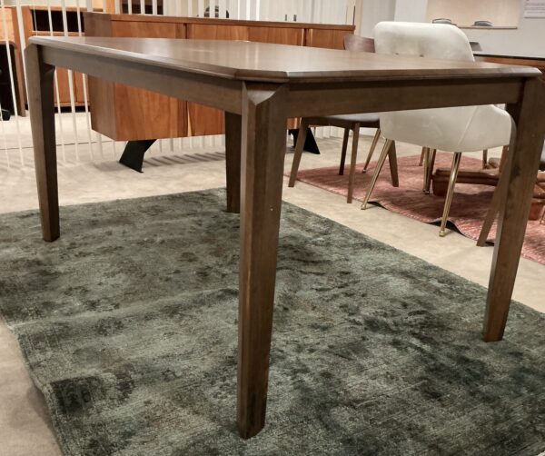 dark dining table