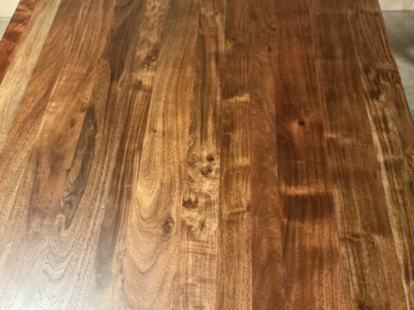 walnut mc square dining table