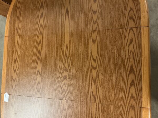 oak round table