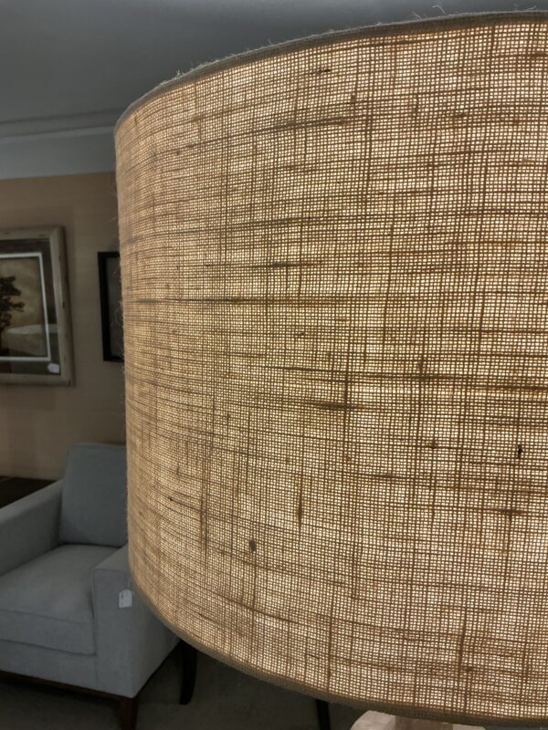 solid wood floor lamp