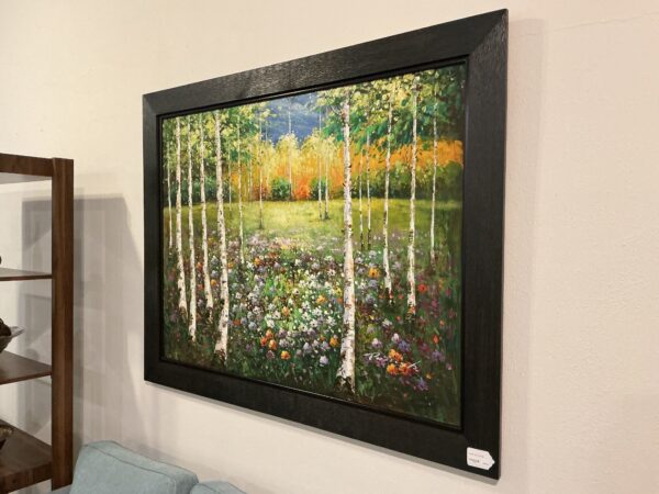 colorful meadow painting
