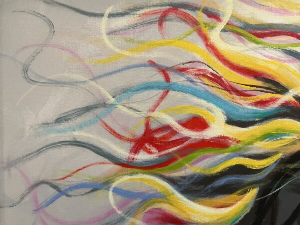 colorful horse painting