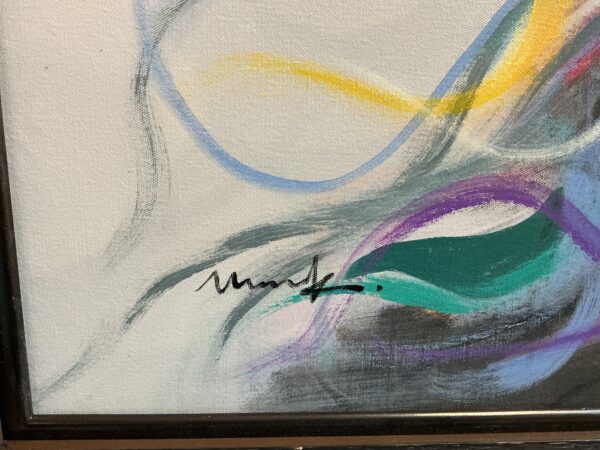 colorful horse painting