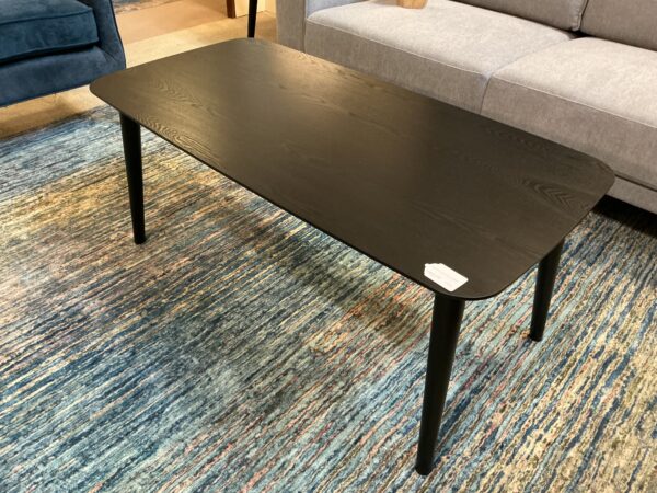 black mod coffee table