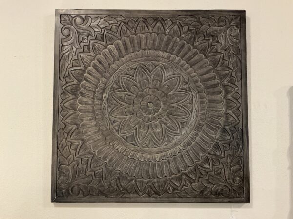 carved wood wall art