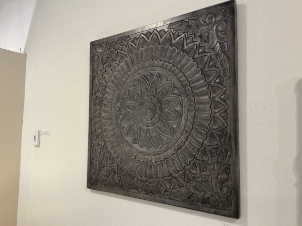 carved wood wall art