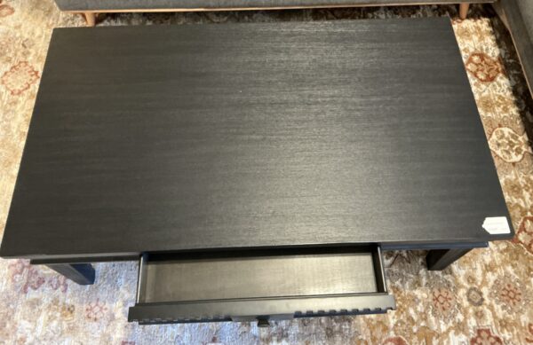 dark rustic coffee table