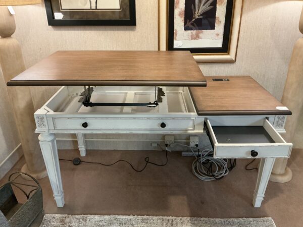 rustic lift top desk