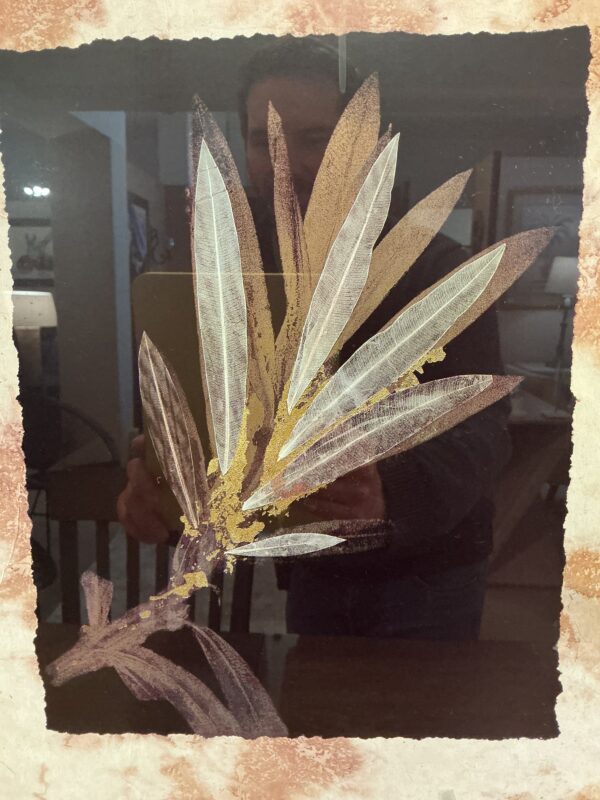 leaf wall art