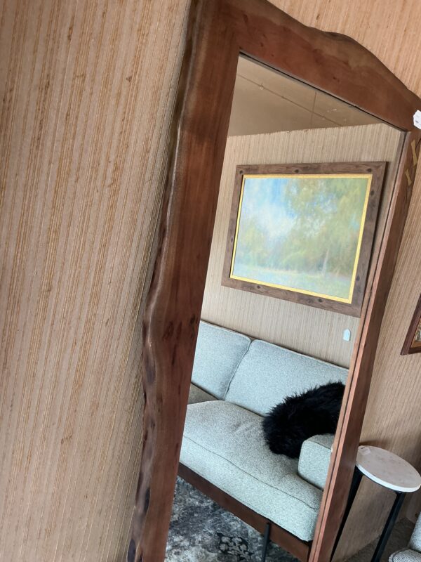 walnut mirror