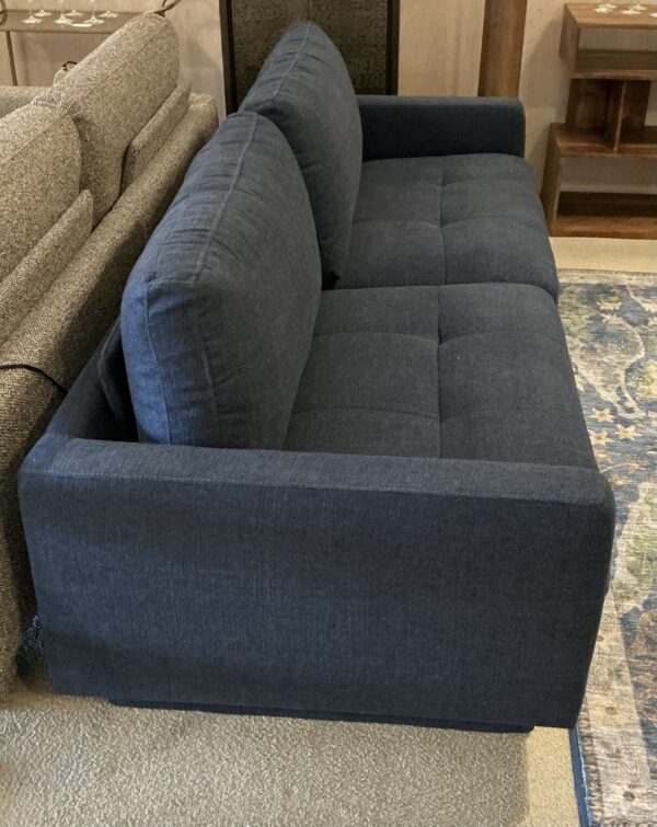 venice deep blue sofa