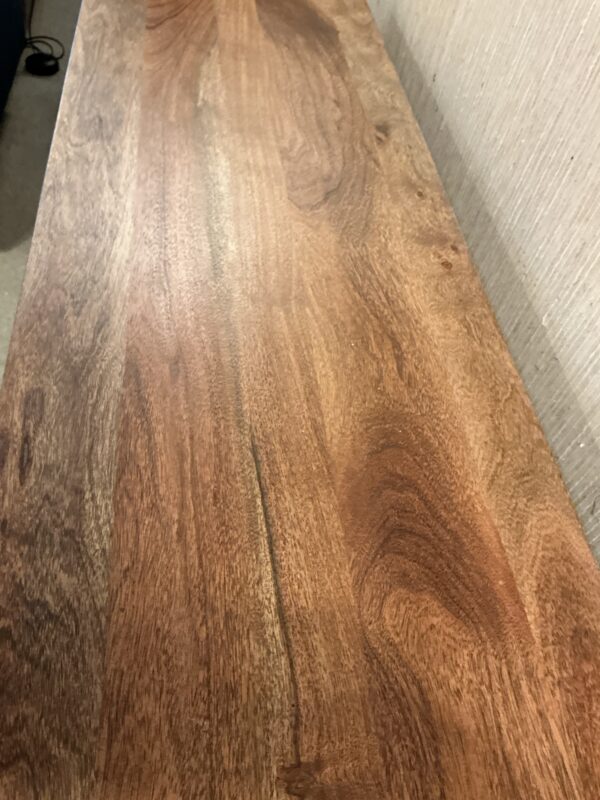 cube console table walnut