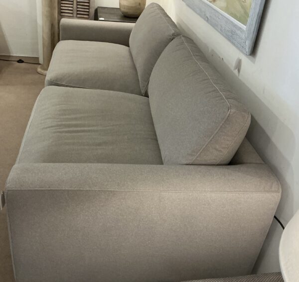 wood trim dune sofa