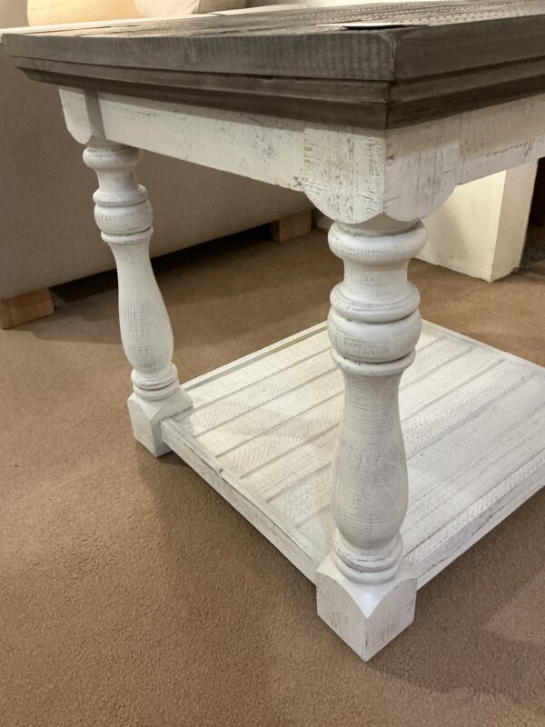 grey countryside table