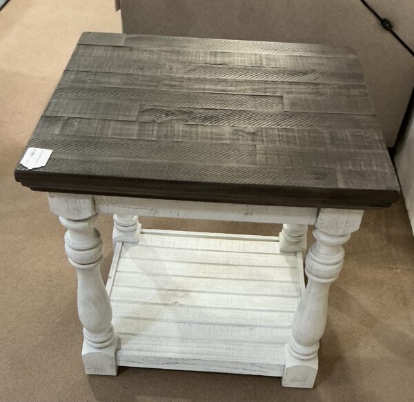 grey countryside table