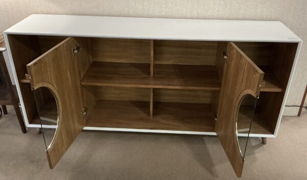 wood patterned front sideboard