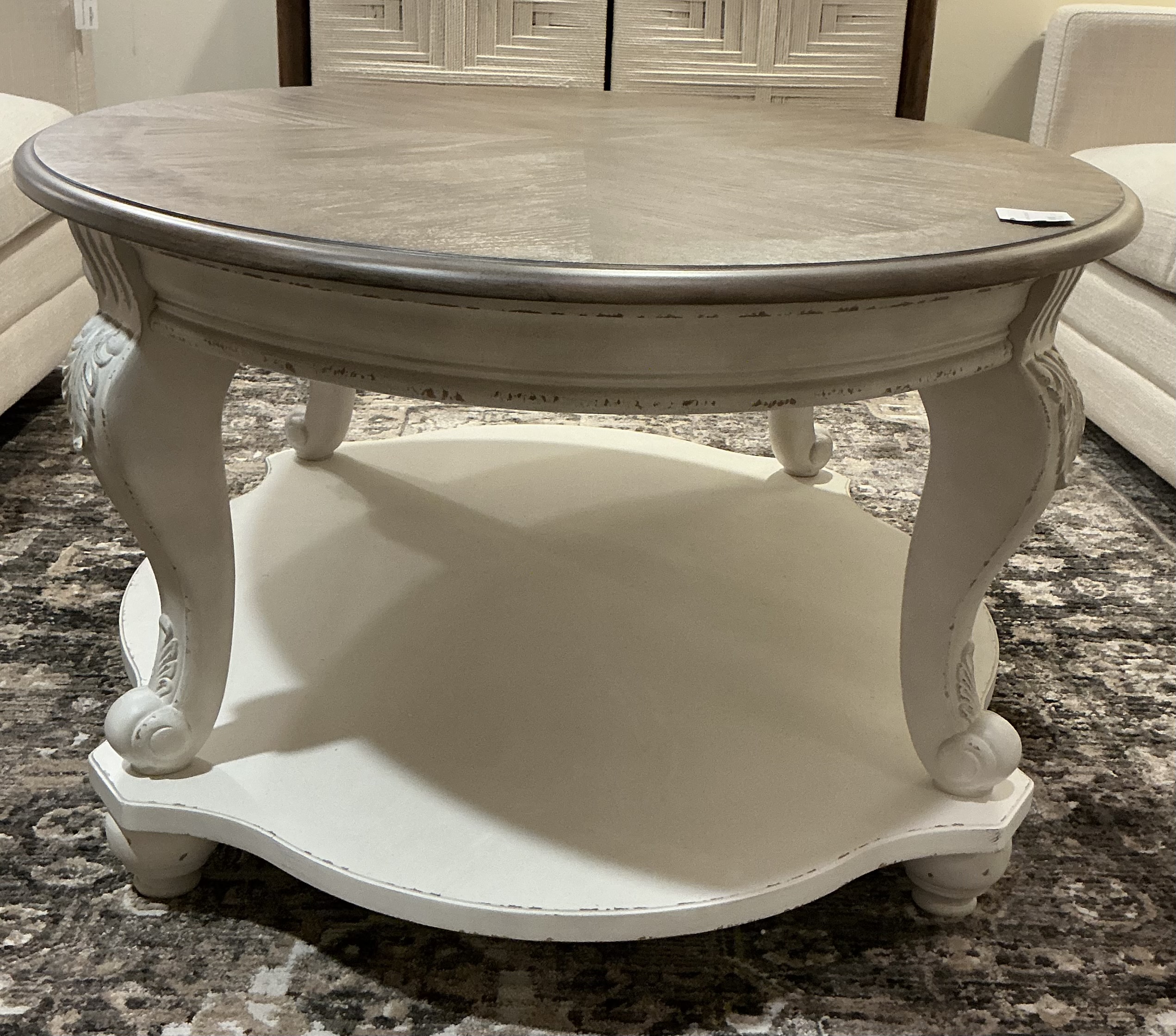 round white coffee table