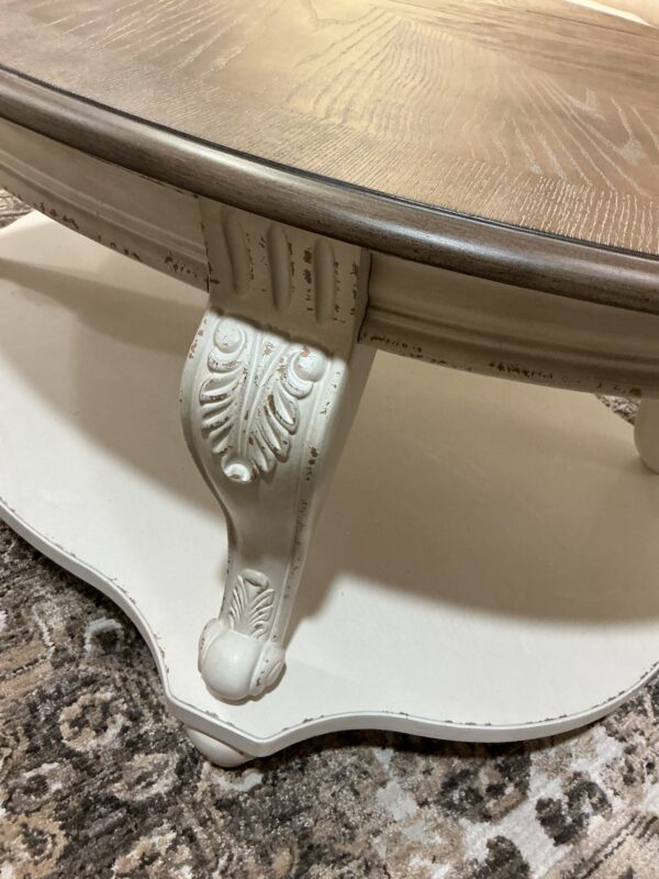round white coffee table