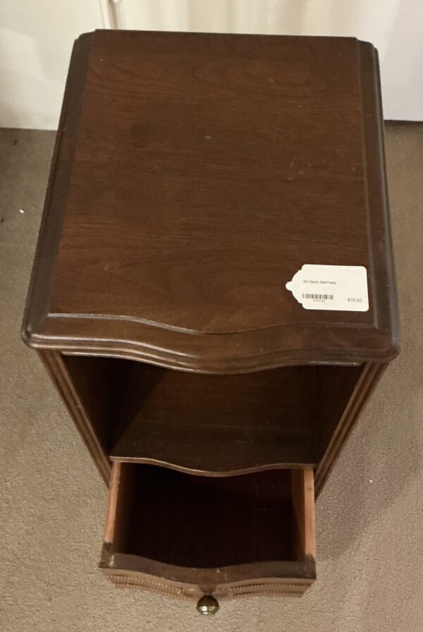 art deco side table