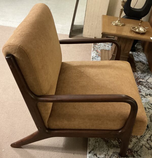 golden accent chair