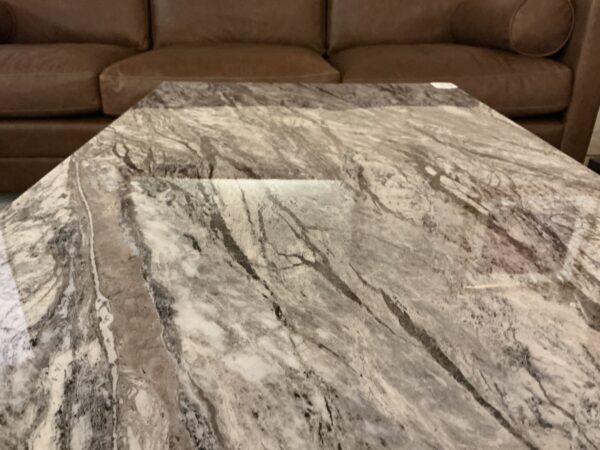 gry marble coffee table