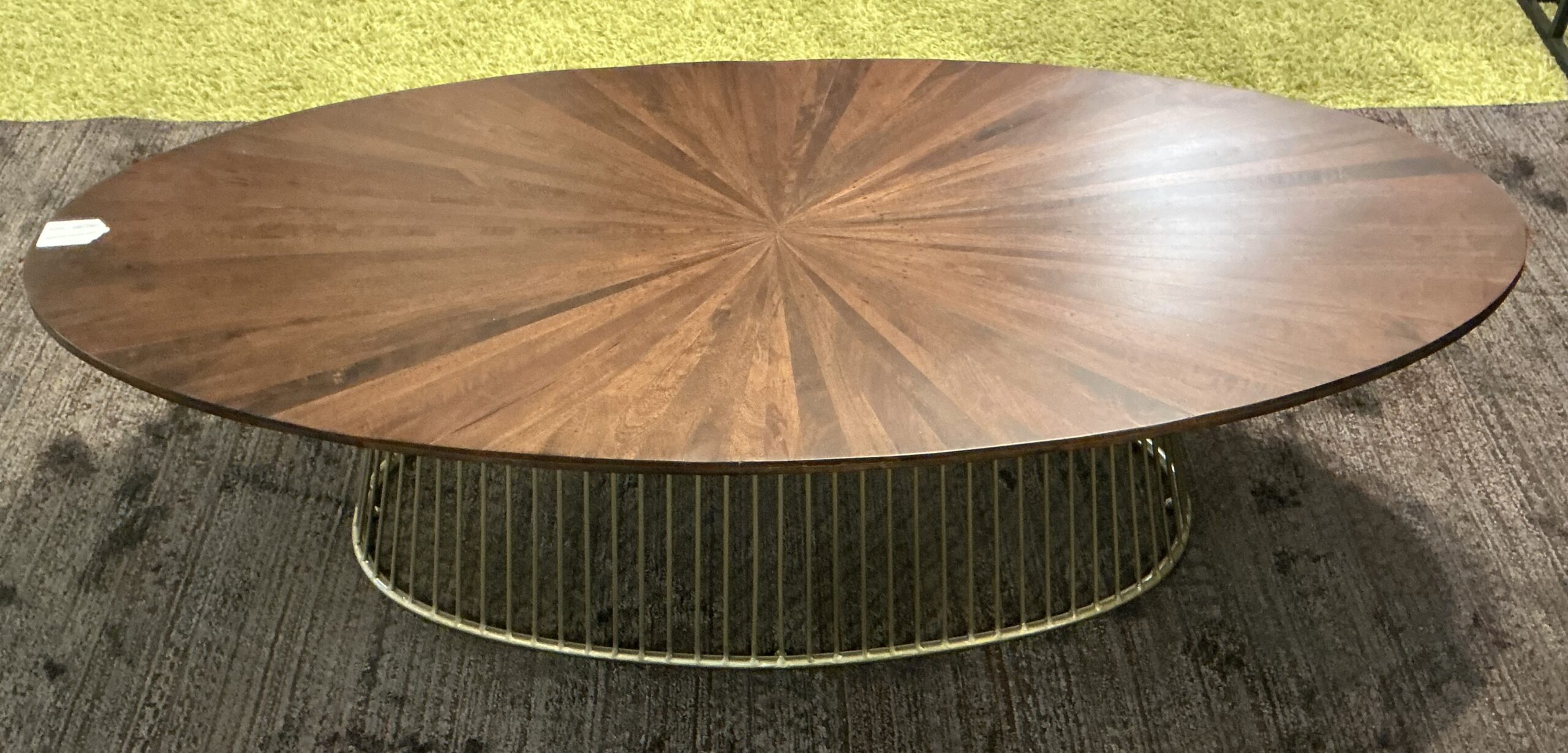 cayley oval coffee table