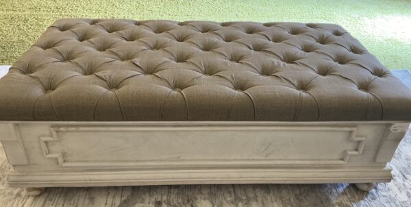 rectangular ottoman