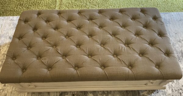 rectangular ottoman