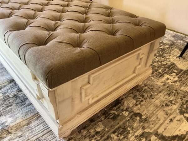 rectangular ottoman