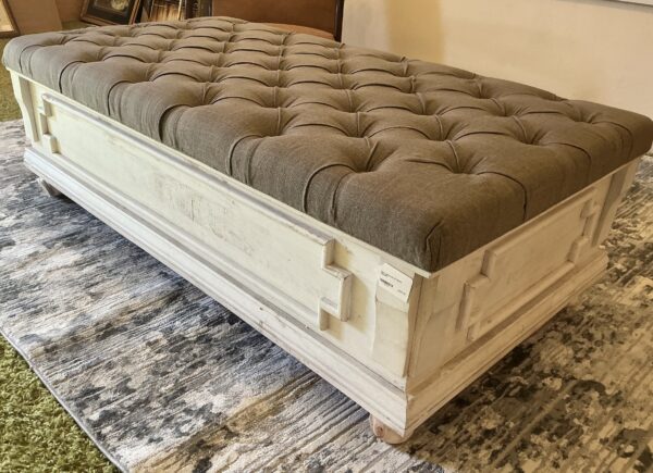 rectangular ottoman