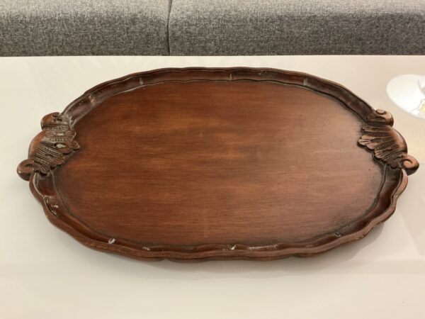 wooden platter