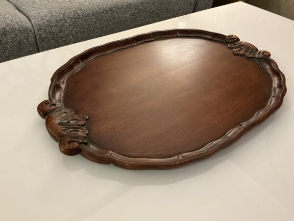 wooden platter
