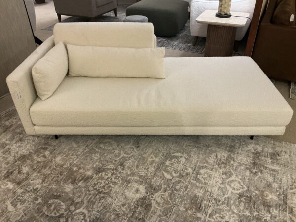 cream tweed davenport