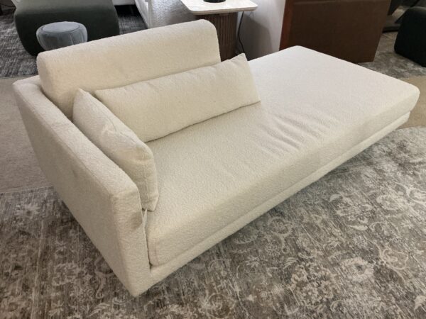 cream tweed davenport