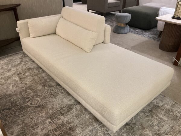 cream tweed davenport