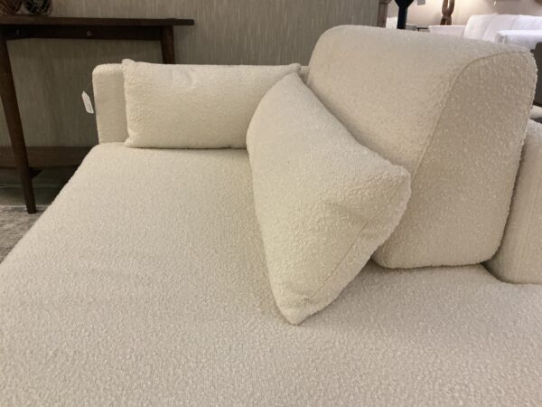 cream tweed davenport