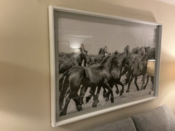 horse framed wall art